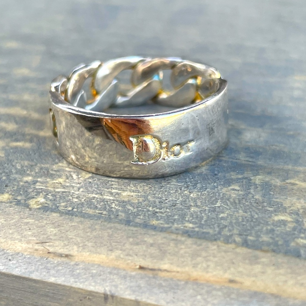 925 Sterling Silver Dior Ring